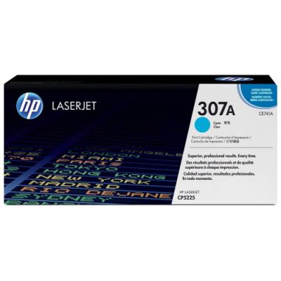 HP tisková kazeta azurová, CE741A originál