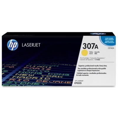 HP tisková kazeta žlutá , CE742A originál