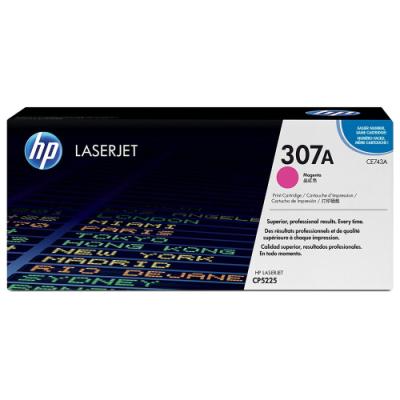 HP tisková kazeta purpurová , CE743A originál