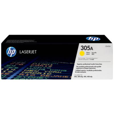 HP tisková kazeta žlutá, CE412A originál