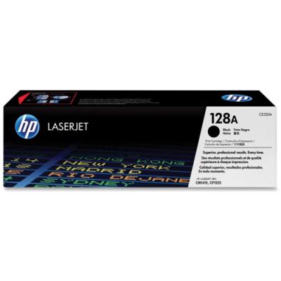 HP černá tisková kazeta CE320A originál