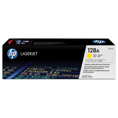 HP žlutá tisková kazeta CE322A originál