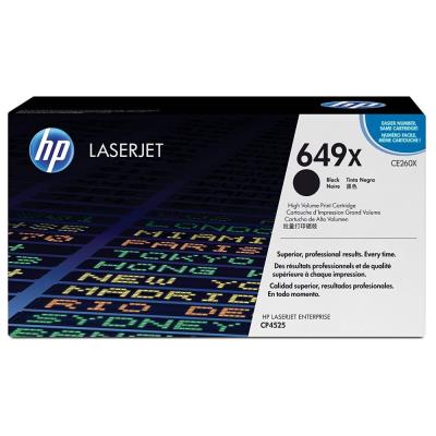 HP tisková kazeta černá velká, CE260X originál
