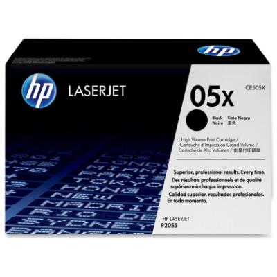HP tisková kazeta černá velká, CE505XD originál