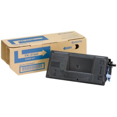 Kyocera toner TK-3160/ ECOSYS P3145/50/55/60/M3145/3645dn/3860/ 12 500 stran/ černý
