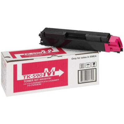 Kyocera toner TK-590M/ FS-C2026MFP/ C2126MFP/ 5 000 stran/ purpurový