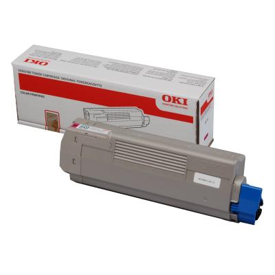 OKI originál tonerová kazeta 44315306/ C610/ 6000 stran/ purpurový