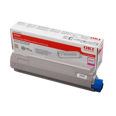 OKI originál tonerová kazeta 44059210/ MC860/ 10 000 stran/ purpurový