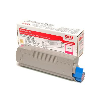 OKI originál tonerová kazeta 43381906/ C5600/ C5700/ 2000 stran/ purpurový