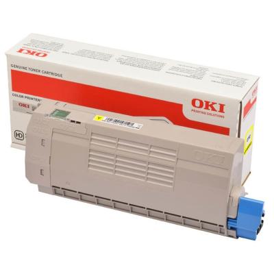 OKI originální tonerová kazeta 46507613/ C712/ 11500 stran/ žlutá