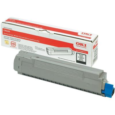 OKI originál tonerová kazeta 43487712/ C8600/ C8800/ 6000 stran/ Černá