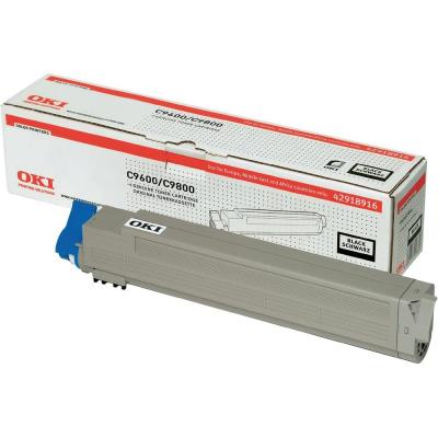 OKI originál tonerová kazeta 42918916/ C9600/ C9650/ C9800/ C9850/ C9800 GA/ C9800 GA MFP/ C9800 MFP/ 15000 stran/ Černá