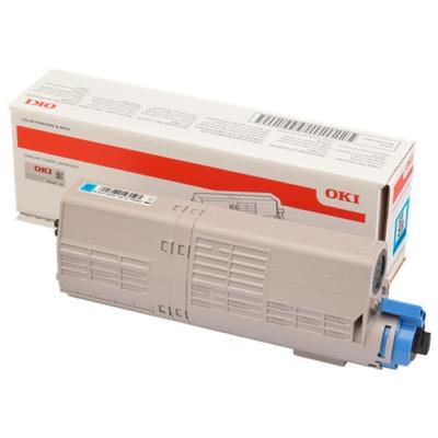 OKI originál tonerová kazeta 46490403/ C532/ C542/ MC563/ MC573/ 1500 stran/ Azurová