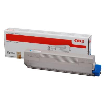 OKI originál azurový toner do MC861/851 (7 300 stránek)