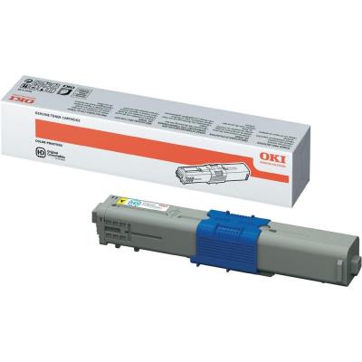 OKI originál tonerová kazeta 44469722/ C510/ C530/ MC561/ 5000 stran/ Žlutý