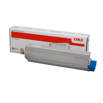OKI originál žlutý toner do C822 (7 300 stránek)