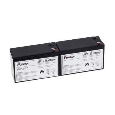 FUKAWA olověná baterie FWU123 do UPS APC/ výměnná sada za RBC123